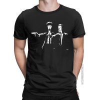 Beavis &amp; Head Pulp Fiction T-Shirt Men Cool Tees Crew Neck Classic Short Sleeve T Shirt Plus Size Clothes 【Size S-4XL-5XL-6XL】