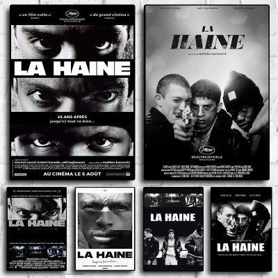 1995 La Haine Retro Movie Film Poster Print Poster Living Decoration Poster For Room Canvas Painting Art Home Wall Decor Picture Wall Décor