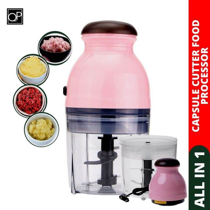 Capsule Cutter Food Processor Vegetable Fruit Blender Chopper Mini