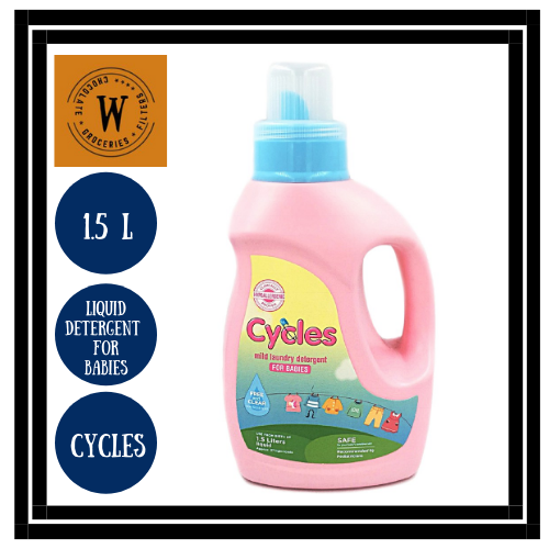 CYCLES Liquid Detergent For Babies 1.5 L Lazada PH