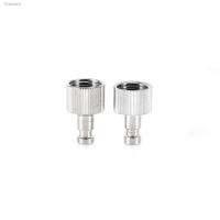 ◎ 2pcs/lot 1/8in Stainless Steel Durable Airbrush Quick Disconnect Coupler Hose Connector Release Adapter Wholesale Hose Connector