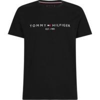 TOMMY HILFIGER เสื้อยืดชาย รุ่น MW0MW16171 สีดำ