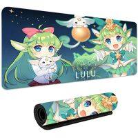 Mousepad Anime Mause Tablet Tablet Tablet อุปกรณ์เสริมสำหรับเล่นเกมคีย์บอร์ดคอมพิวเตอร์โต๊ะคอมพิวเตอร์ตู้เกมเมาส์พรมเสื่อเกมสำนักงาน Xxl