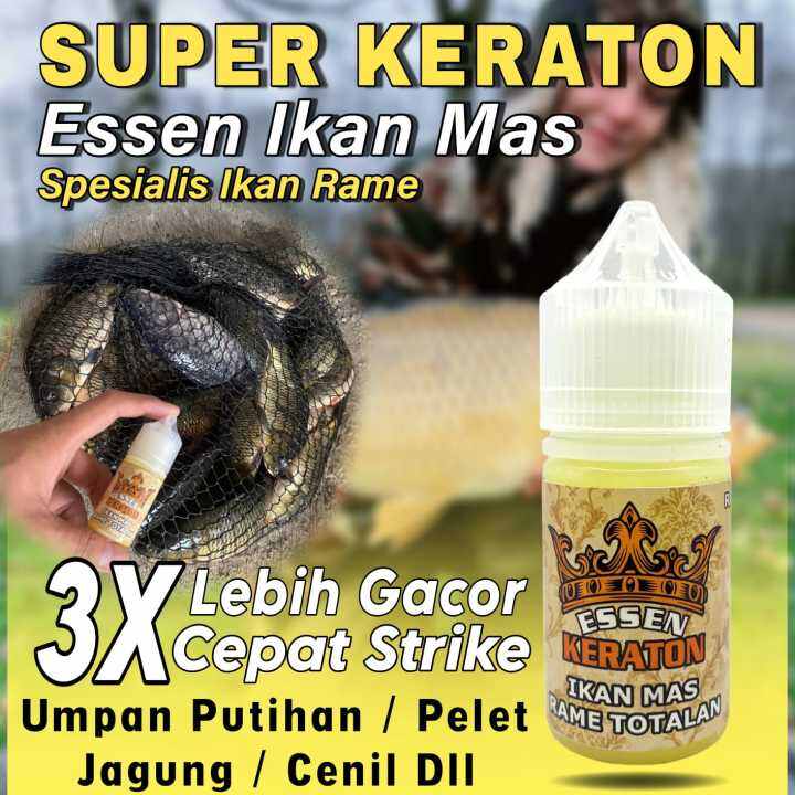 Essen Super Premium Khusus Ikan Mas Harian Dan Lomba Essen Khusus Ikan