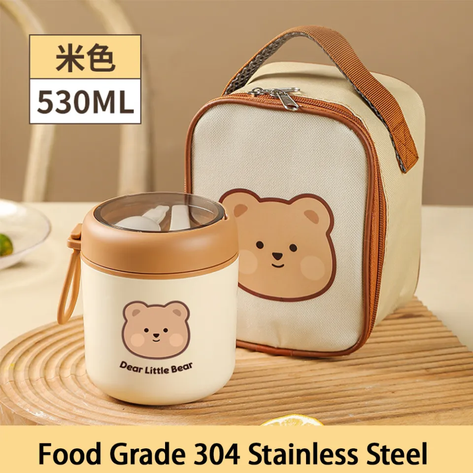 304 Stainless Steel Soup Cups Soup Cans Bento Box Porridge Soup