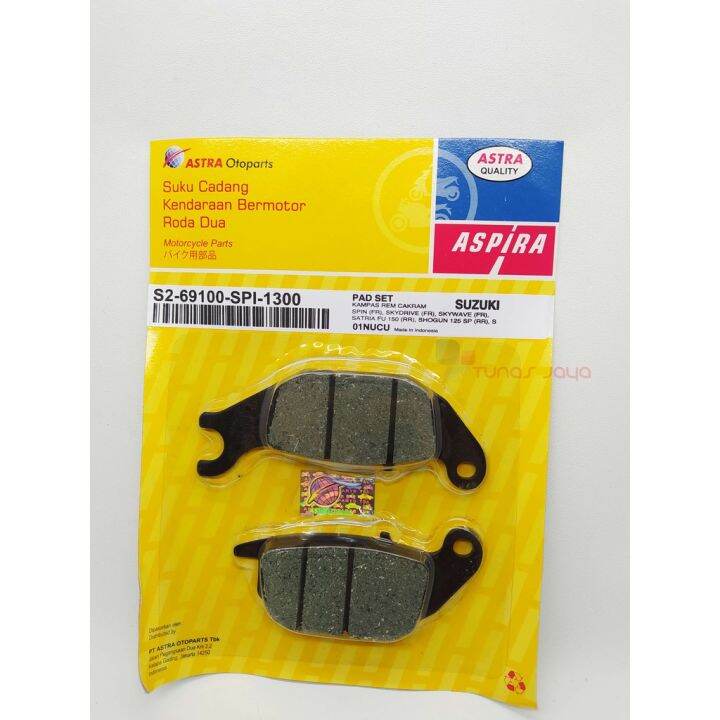 Kampas rem S2-69100-SPI-1300 Aspira Original Kampas rem SPIN(FR ...