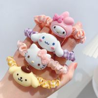 พร้อมส่ง?? C-19 ยางรัดผมการ์ตูนซานริโอ้ ยางรัดผมSanrio ยางรัดผมแฟชั่น ยางรัดผมลายสก๊อต ยางรัดผมลายน่ารัก