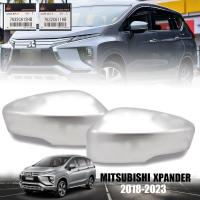 * ของแท้ * ฝาครอบกระจกมองข้าง ไม่เว้าไฟเลี้ยว รุ่น มิตซูบิชิ เอ็กซ์แพนเดอร์ MITSUBISHI XPANDER ปี 2018 - 2023 สีโครเมี่ยม 1 คู่