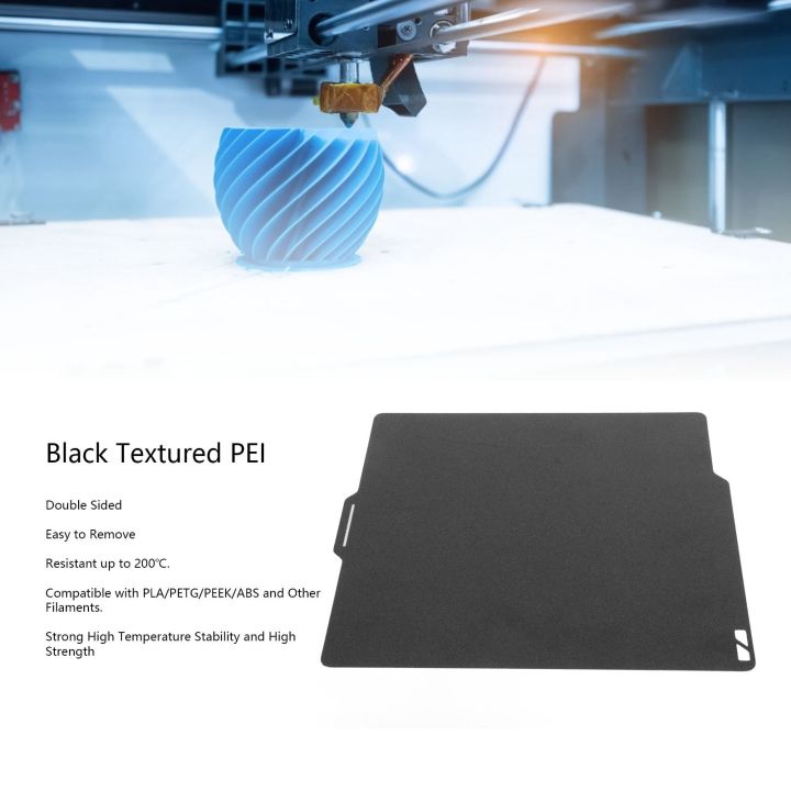 ชุดเครื่องพิมพ์3d-pei-ฟิล์ม-pei-พื้นผิวการพิมพ์-pei-พื้นผิวสีดำสำหรับการซ่อมแซม