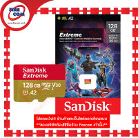 เมมโมรี่การ์ด SD Micro SanDisk 128 Gb Extreme 4K Ultra HD A2 for Mobile Gaming Read160Mb/s,Write90Mb/s สามารถออกใบกำกับภาษีได้