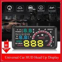 Universal 5.5 Inch Car HUD Head Up Display OBDII Interface 5.5" KM/h &amp; MPH Speed Warning System on-board computer OBDii