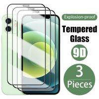 ▤ 3PCS Tempered Glass for iPhone 14 13 12 11 Pro Max Mini Screen Protector for iPhone XR X XS Max SE 2020 2022 7 8 6 6S Plus