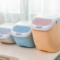 Rice Storage Box Sealed Moisture-proof Large Capacity Grain Flour Container Food Storage Containers Kitchen Storage Container