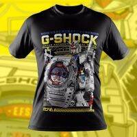 [Ready Stock XS-8XL] Gundam G-Shock GD100 RX-78 Short Sleeve Cal Graphic Tees- Gildan Premium 100% Cotton