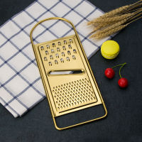 Scrape Wipe Stainless Steel Grater Vegetable Cutter Fruit Slicer Peel Kitchen Tool Multifuction Grater Gold Grater