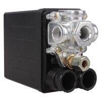 ๑ SHGO HOT-Heavy Duty Air Compressor Pressure Switch Control Valve 90 PSI -120 PSI Black