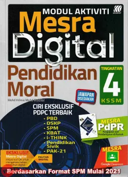 Shop Mesra Digital Tingkatan 4 Kssm Online May 2022 Lazada Com My