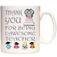 Funny Thank You for Bringing An Awesome Teacher Coffee Mug Christmas Gifts