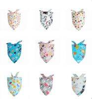 Wholesale 50pcslot New Mix 50 Colors Adjustable New PET Dog Puppy cotton bandana Collar dog bandanas BN78