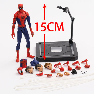 6 "ML SpiderMan เข้าไปในแมงมุม-กลอน SV Spiderman Peter B. ไม่มีกล่องตุ๊กตาขยับแขนขาได้ปาร์กเกอร์