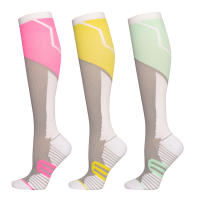 Womens Sports Compression Socks Sport Thickened Towel Bottom Running Cycling Marathon Running Socks Calf Compression Socks