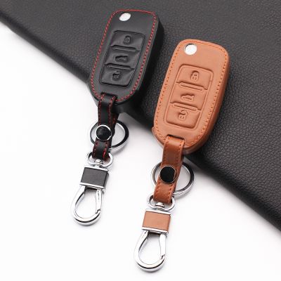 卍♛㍿ Hot Genuine leather car key carrying cover for volkswagen vw polo tiguan passat b5 b6 b7 golf eos scirocco jetta mk6 octavia