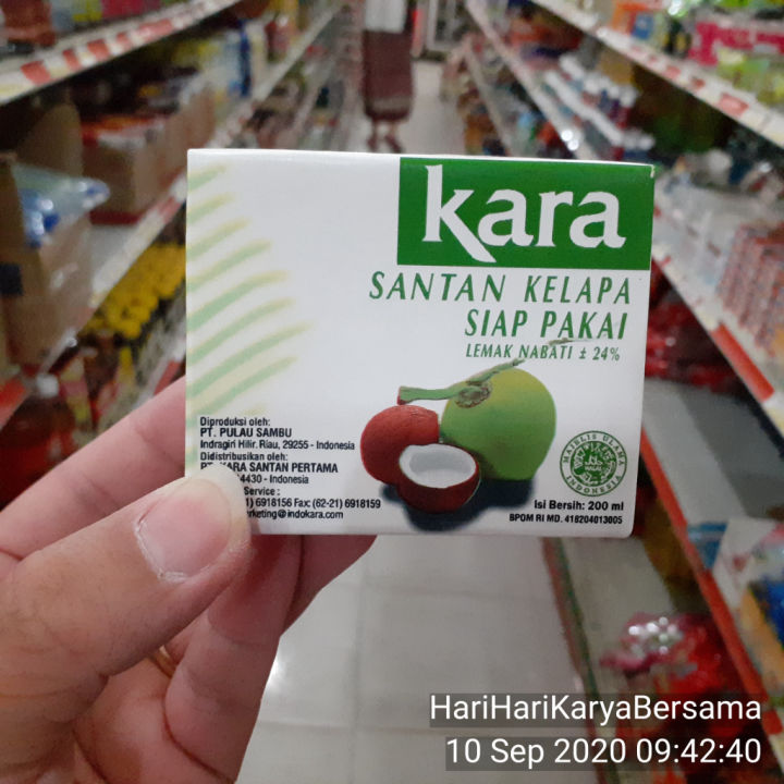 Kara Santan Kelapa 200ml Lazada Indonesia 8779