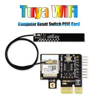 Tuya Computer Power Reset Switch PCIE Card+Antenna Smart WiFi for Desktop PC APP Remote Control for Google Home