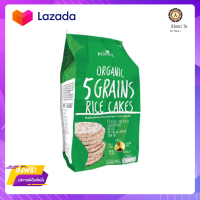 ?Promotion? ส่งฟรี Organic Rice Cakes 5 Grains Gluten free snack 76g Allrite มีเก็บปลายทาง