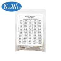 2000pcs 4000pcs 1% 0402 0603 0805 1206 SMD Chip Resistor Assorted Kit 10 ohm - 910K 80 Values Resistance Sample set