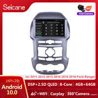 Seicane อุปกรณ์นำทาง GPS วิทยุจอสัมผัส,9นิ้ว Android 10.0 IPS สำหรับปี 2011 2012 2013 2014 2015 2016 Ford Ranger บลูทูธทีวีดิจิตอล Wifi DVR OBD II กล้องมองหลัง