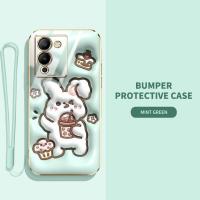 เคสโทรศัพท์สำหรับ Infinix Note 30 5G Note 30 Pro X6833B Infinix X6711 X6716B X678B กระต่ายน่ารักการ์ตูนลายสุนัข Pacha ฝาครอบด้านหลังกันกระแทกป้องกันรอยขีดข่วนเคสกันตกส่งสายคล้อง