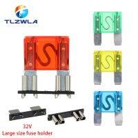 【DT】hot！ 5PCS  Lnser Car Fuse Holder PCB Board Large Size Automotive Boat 32V Safety Clip Insertion