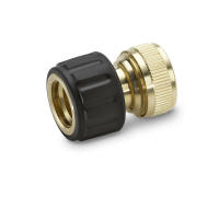 ข้อต่อท่อทองเหลือง BRASS HOSE CONNECTOR 3/4" 2.645-016.0 -KARCHER