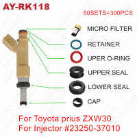 Free Shipping 50sets For Toyota Prius ZXW30 #23250-37010 fuel injector repair kits LEXUS es350 3.5l v6 Car Accessories(AY-RK118)