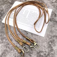 Genuine Leather Mobile Phone Strap Cowhide Metal Buckle Lanyard Neck Strap Keys ID Card USB Badge Holder DIY Hang Rope Lanyards Phone Charms