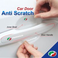 NEW 4PCS/SET Perodua Car Door Handle Protector Cover Inner Bowl Anti Scratch Sticker Aruz Myvi Axia Bezza Alza Viva Ativa