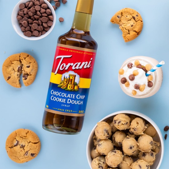 Torani classic siro pha chế vị bánh chocolate chip cookie dough syrup - ảnh sản phẩm 6