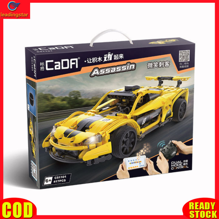 leadingstar-toy-new-c51101-building-blocks-assembled-remote-control-car-toys-technology-series-programming-model-vehicle-gifts-for-children-boys