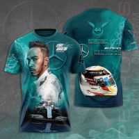 [High quality inventory] Motorista De Corrida F1 Camiseta Fórmula One Petronas Motorsport Team Carro Verão Masculina