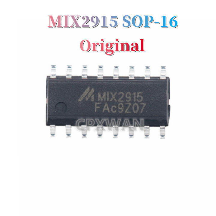 5x MIX3018 Audio Chips – SOP-16 – Unbranded