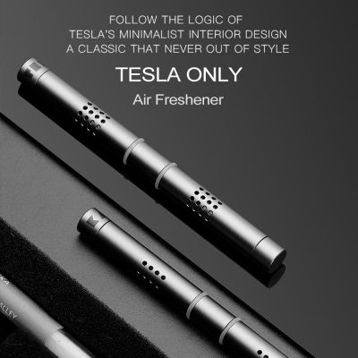 【DT】  hotFor Tesla Model 3 2021 Accessories Model Y 2022 Car Air Freshener Perfume Aromatherapy Fragrance Scent Diffuser Three