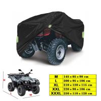 Heavy Duty ATV ATC Cover 190T Rain Waterproof Dustproof Anti-UV Ripstop Beach Vehicle Outdoor Protector Night Reflective Strip