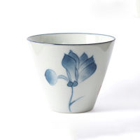 Jingdezhen Hand-painted Tea Cup Small Tea Bowl Ceramic Bowls Handmade Porcelain Tea Cup Chinese Retro Style Ceramic Water Cup