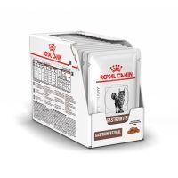 ด่วนโปร ส่งฟรี [12 ซอง] Royal Canin Gastro Intestinal Pouch  อาหารแมวโรคท้องเสีย ขนาด 85g  (Exp. 4/2023)