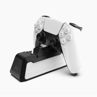 Double Usb Fast Charging Stand With Led Indicator For Play Station 5 Dock Ps5 Controller Charger