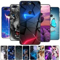 For Oneplus 5T Case Silicone Soft TPU Phone Cover for One Plus 5 5T Case Bumper for Oneplus 5 T 5T Capa Flower Animals Coques Phone Cases