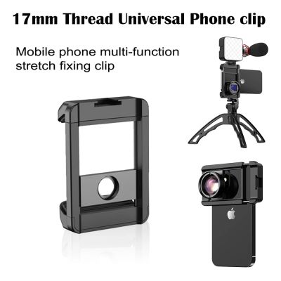 APEXEL 17mm Thread Universal Phone clip 66-95mm Extendable Clamp Lens For Live Photography For Anamorphic Macro Telescope Lens