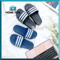 Home Fur รองเท้าแตะแบบสวม ใส่ได้ทั้งหญิงและชาย สวมใส่สบาย พื้นนิ่ม มีให้เลือก2สี