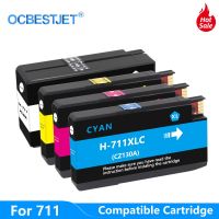 ที่รองรับตลับหมึกสำหรับ HP 711 711XL สำหรับ HP711เปลี่ยนตลับหมึกสำหรับเอชพี Designjet T120เครื่องพิมพ์อิงค์เจ็ท T520